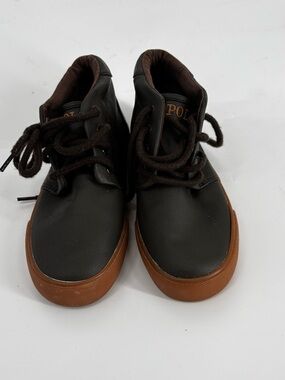 Polo Boys Brown Lace Up Boots